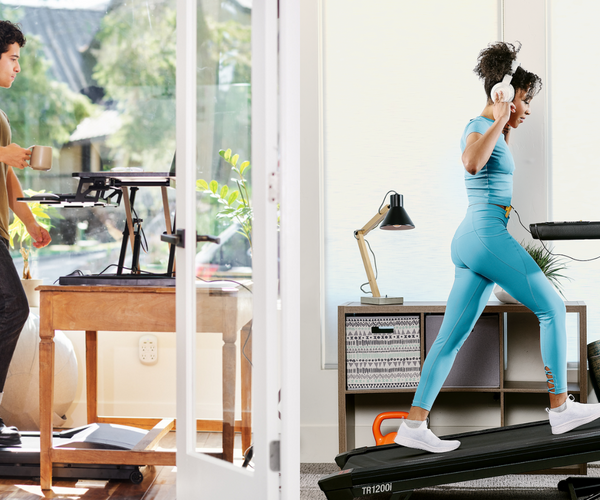 Almohadilla Para Caminar Debajo Del Escritorio, Cinta De Correr