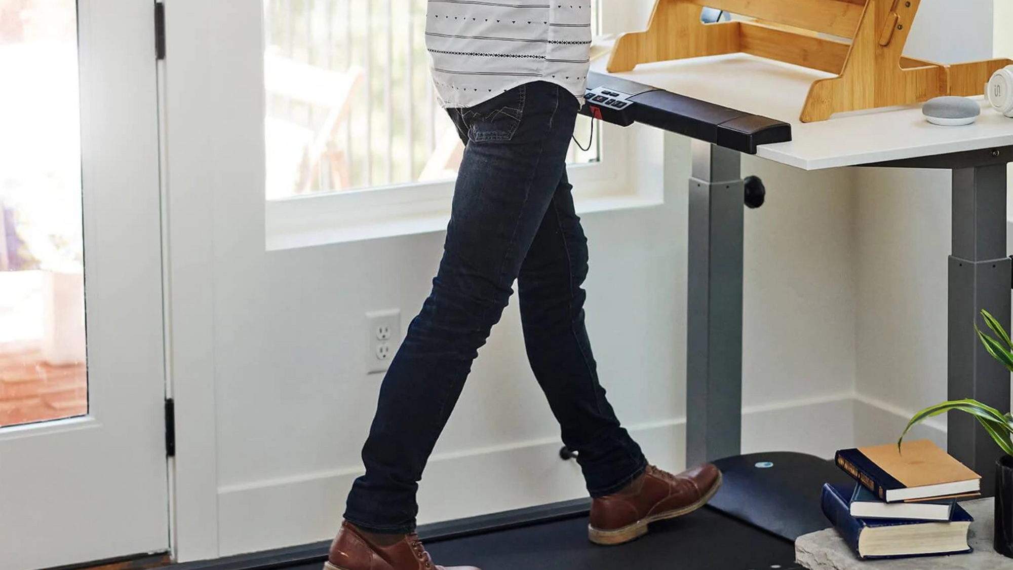 How quiet is a treadmill desk?