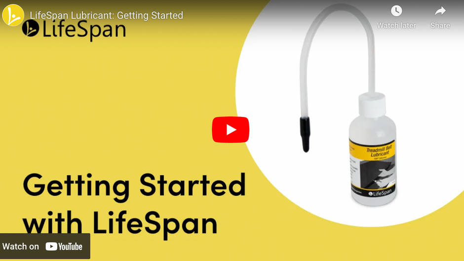 How to use the treadmill lubricant Home fitness treadmills LifeSpan Europe