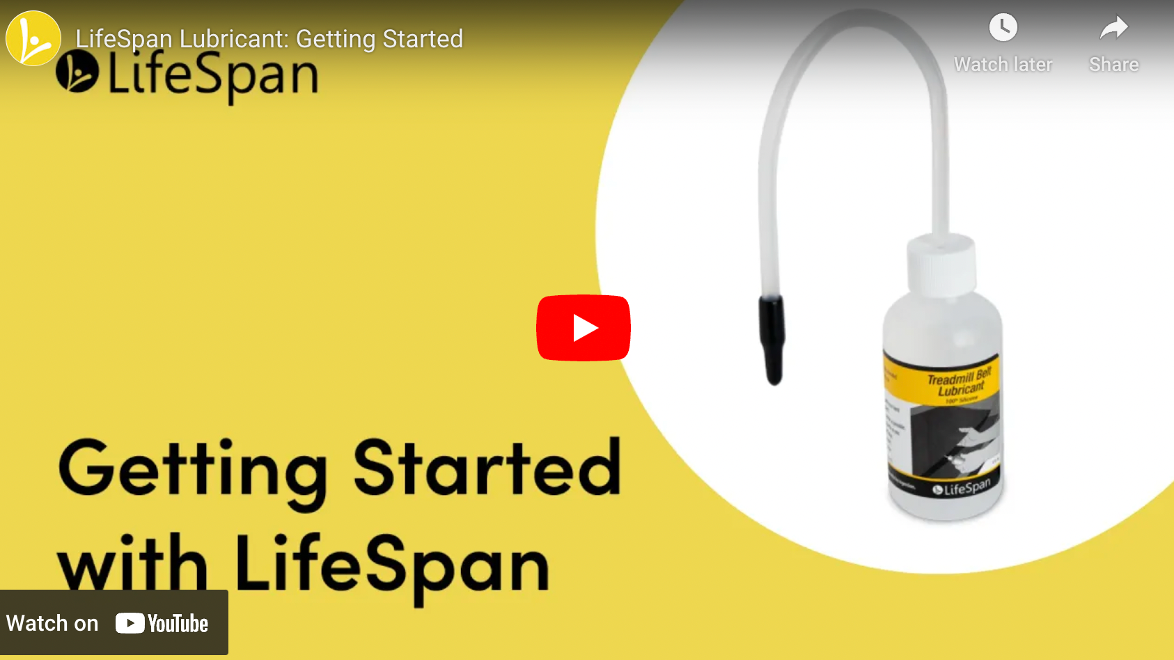 How to use the treadmill lubricant