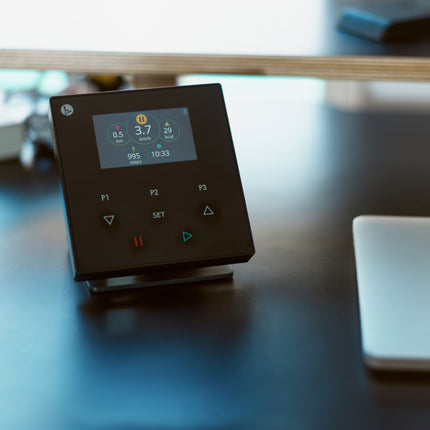 LifeSpan TR1200-Power Treadmill Desk with Glass Standing Desk and Smart Console SC130