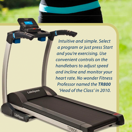 <tc>LifeSpan Fitness Laufband TR800</tc>